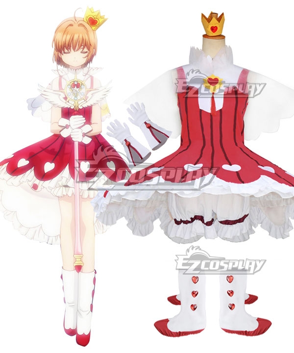 Cardcaptor Sakura Clear Card OP 2 Sakura Kinomoto Rose Heart Dress Cosplay Costume
Cardcaptor Sakura Clear Card OP 2 Sakura Kinomoto Rose Heart Dress Cosplay Costume