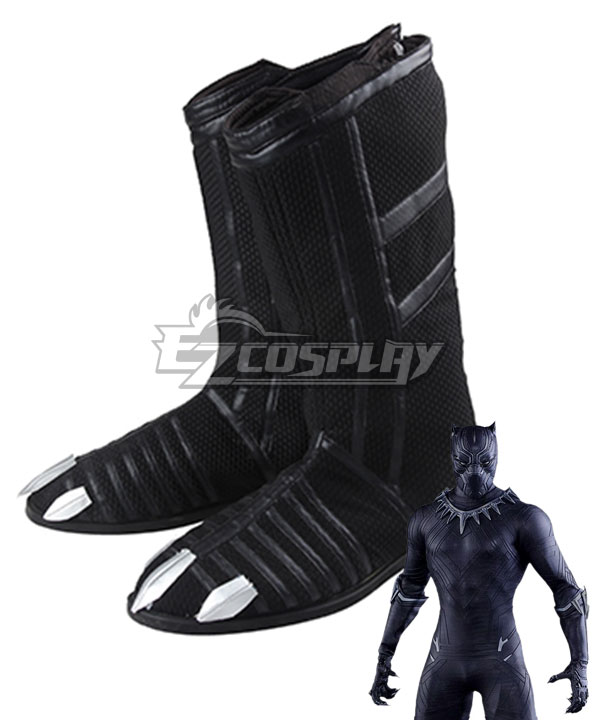 Marvel Captain America: Civil War Black Panther T'Challa Black Shoes Cosplay Boots
Marvel Captain America: Civil War Black Panther T'Challa Black Shoes Cosplay Boots