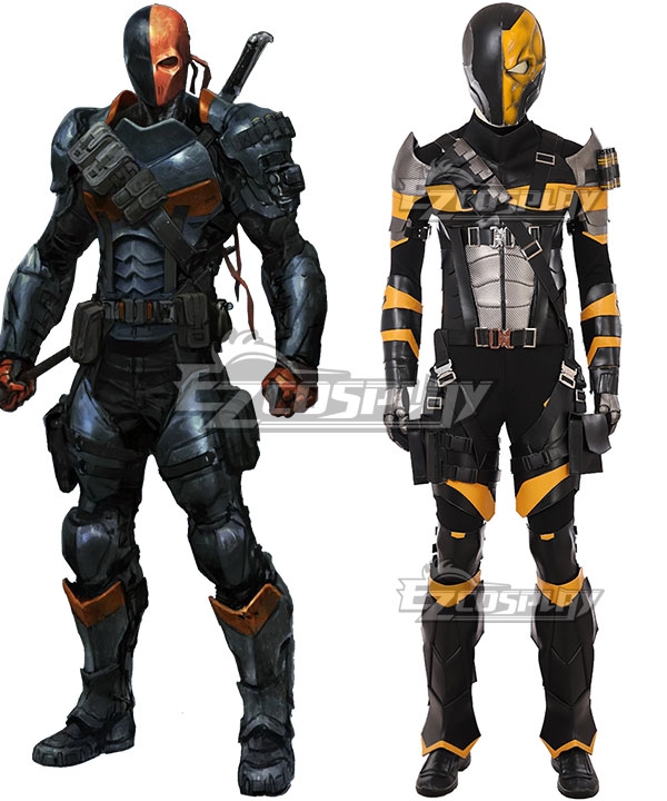 DC Comics Batman: Arkham Origins Deathstroke Slade Joseph Wilson Cosplay Costume
DC Comics Batman: Arkham Origins Deathstroke Slade Joseph Wilson Cosplay Costume