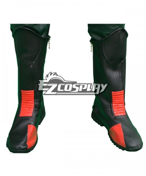 DC Comics The Flash Eobard Thawne Reverse Battleframe Black Red Shoes Cosplay Boots
DC Comics The Flash Eobard Thawne Reverse Battleframe Black Red Shoes Cosplay Boots