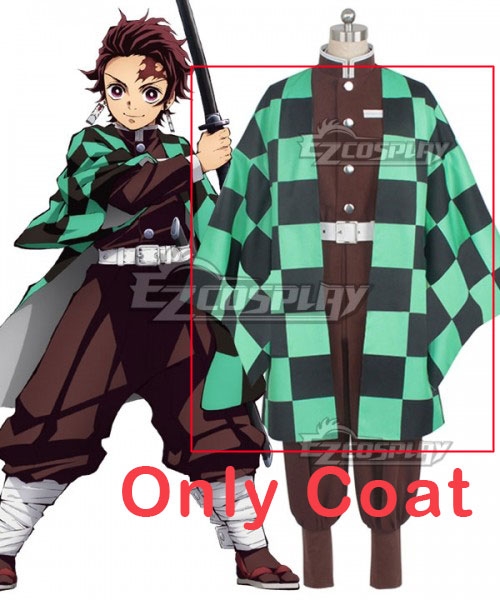 Demon Slayer: Kimetsu No Yaiba Tanjirou Kamado Animation Cosplay Costume - Only Coat
Demon Slayer: Kimetsu No Yaiba Tanjirou Kamado Animation Cosplay Costume - Only Coat