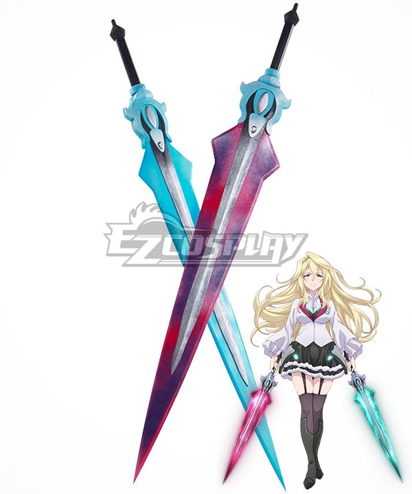 Gakusen Toshi Asterisk Academy Battle City Asterisk The Asterisk War The Academy City of the Water Claudia Enfield Two Swords Cosplay Weapon Prop
Gakusen Toshi Asterisk Academy Battle City Asterisk The Asterisk War The Academy City of the Water Claudia Enfield Two Swords Cosplay Weapon Prop