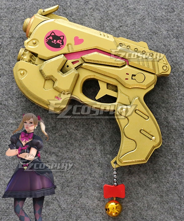 Overwatch OW Dva Hana Song D.Va Black Cat Golden Pistol Gun Cosplay Weapon Prop
Overwatch OW Dva Hana Song D.Va Black Cat Golden Pistol Gun Cosplay Weapon Prop