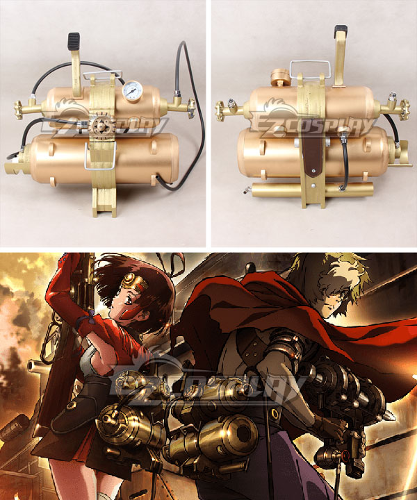 Kabaneri of the Iron Fortress Mumei Ikoma Steam Backpack Golden Cosplay Accessory Prop
Kabaneri of the Iron Fortress Mumei Ikoma Steam Backpack Golden Cosplay Accessory Prop