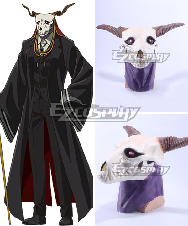 The Ancient Magus' Bride Mahoutsukai no Yome Ellias Ainsworth New Mask Cosplay Accessory Prop
The Ancient Magus' Bride Mahoutsukai no Yome Ellias Ainsworth New Mask Cosplay Accessory Prop