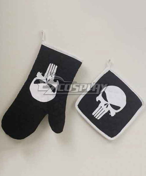 Super Hero Punisher Full cotton Mustache Oven Mitt (oven Glove) and Pot Holder Cooking Tools Set
Super Hero Punisher Full cotton Mustache Oven Mitt (oven Glove) and Pot Holder Cooking Tools Set