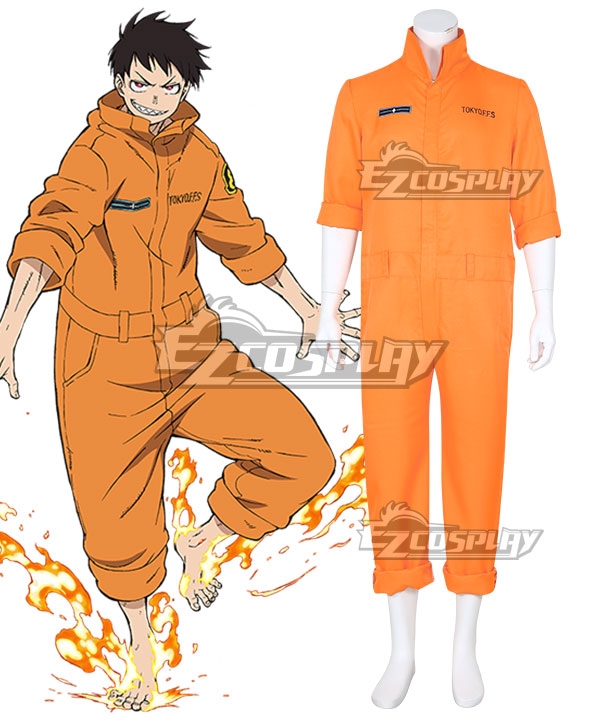 Fire Force Enen no Shouboutai Shinra Kusakabe Arthur Boyle Uniform Cosplay Costume
Fire Force Enen no Shouboutai Shinra Kusakabe Arthur Boyle Uniform Cosplay Costume