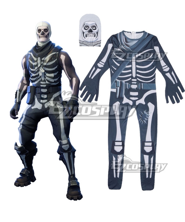 Fortnite Battle Royale Skull Trooper Jumpsuit Childrenwear Dress Halloween Cosplay Costume
Fortnite Battle Royale Skull Trooper Jumpsuit Childrenwear Dress Halloween Cosplay Costume