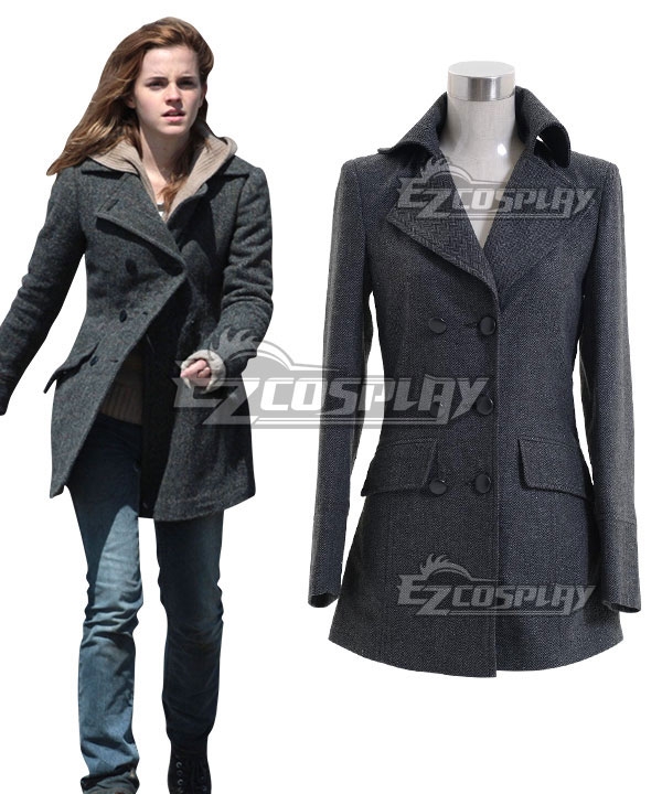 Harry Potter Hermione Jane Granger Hermione Jean Granger Grey Coat Cosplay Costume
Harry Potter Hermione Jane Granger Hermione Jean Granger Grey Coat Cosplay Costume