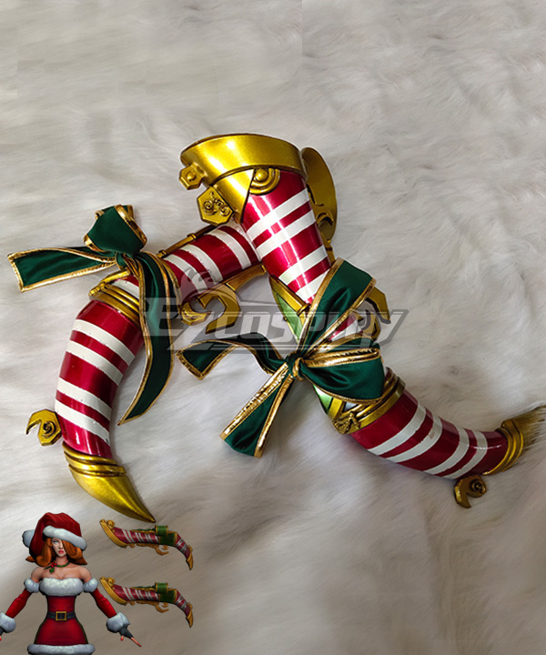 League of Legends LOL Candy Cane Miss Fortune Christmas Double Gun Weapon Prop
League of Legends LOL Candy Cane Miss Fortune Christmas Double Gun Weapon Prop