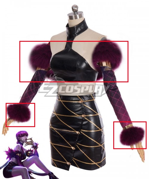 League Of Legends LOL KDA K/DA Evelynn New Edition Cosplay Costume - Only Shawl And Hand wear
League Of Legends LOL KDA K/DA Evelynn New Edition Cosplay Costume - Only Shawl And Hand wear