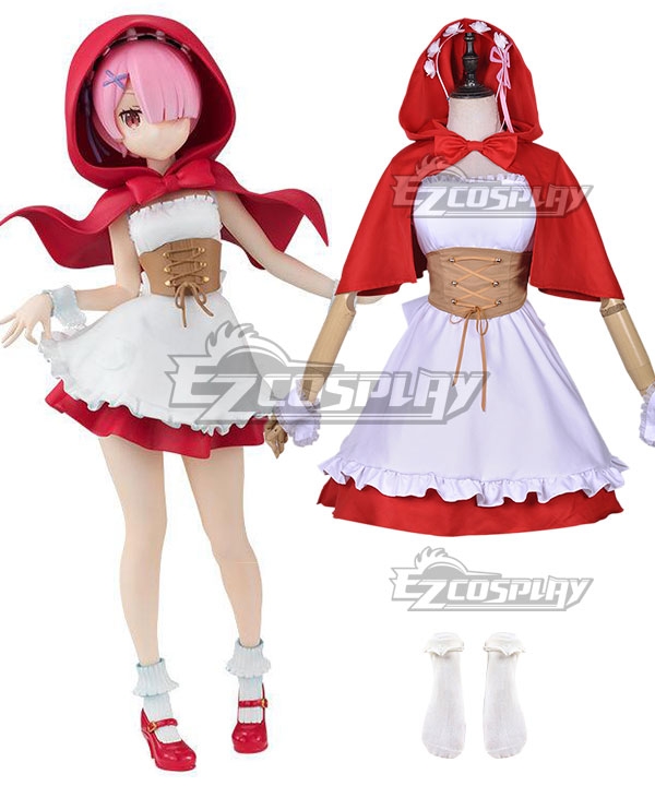 Re: Life In A Different World From Zero Ram Ren Little Red Riding Hood Cosplay Costume
Re: Life In A Different World From Zero Ram Ren Little Red Riding Hood Cosplay Costume