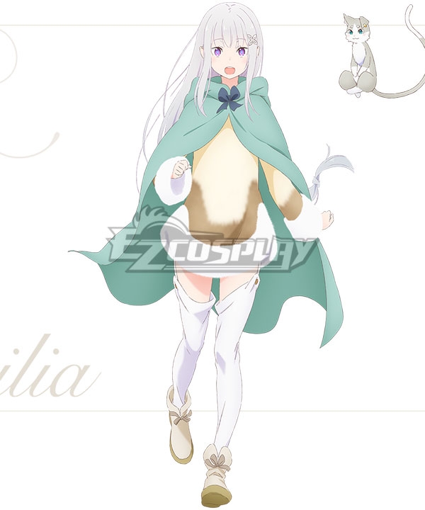 Re: Zero Starting Life in Another World: Hyoketsu no Kizuna Emilia Cosplay Costume
Re: Zero Starting Life in Another World: Hyoketsu no Kizuna Emilia Cosplay Costume