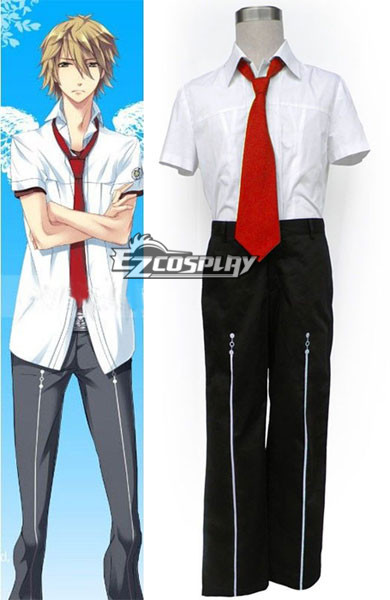 Starry Sky Seigatsu Academy School Male Summer Uniform 1st Red Tie Cosplay Costume
Starry Sky Seigatsu Academy School Male Summer Uniform 1st Red Tie Cosplay Costume