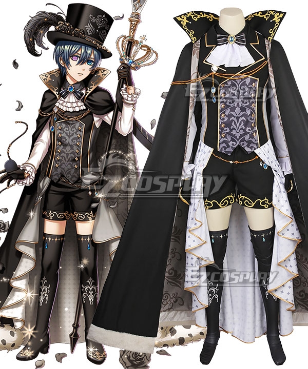 Yume 100 Sleeping Princes & the Kingdom of Dreams Avi Black Butler Ciel Phantomhive Cosplay Costume
Yume 100 Sleeping Princes & the Kingdom of Dreams Avi Black Butler Ciel Phantomhive Cosplay Costume