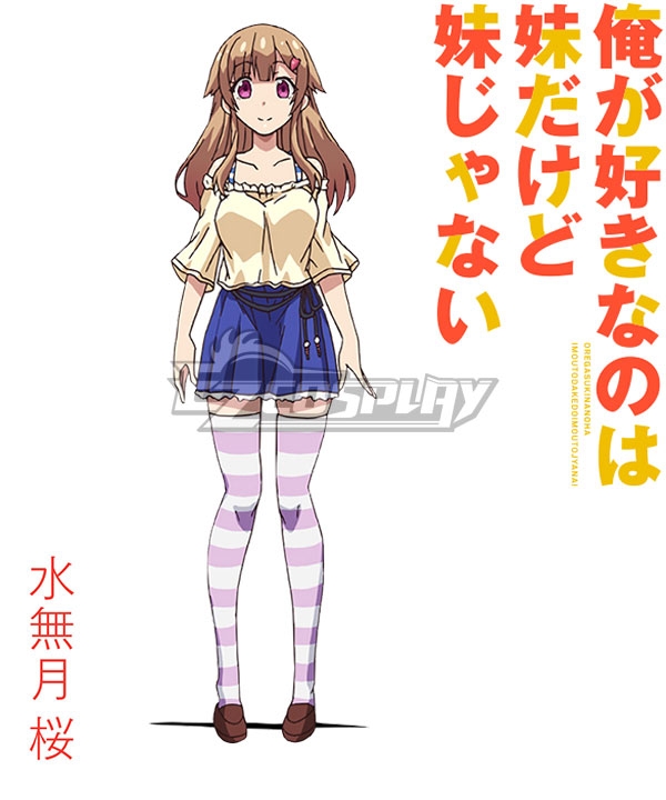 The One I Love is My Little Sister But She's Not a Little Sister Ore ga Suki nano wa Imouto dakedo Imouto ja Nai Sakura Minazuki Cosplay Costume
The One I Love is My Little Sister But She's Not a Little Sister Ore ga Suki nano wa Imouto dakedo Imouto ja Nai Sakura Minazuki Cosplay Costume