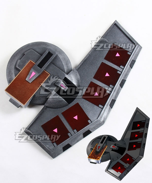 Yu-Gi-Oh! Yugioh Duel Monsters Yugi Muto Battle City Black Duel Disk Cosplay Weapon Prop
Yu-Gi-Oh! Yugioh Duel Monsters Yugi Muto Battle City Black Duel Disk Cosplay Weapon Prop