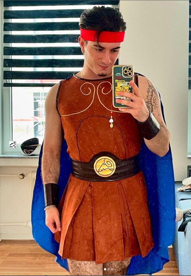 Disney Hercules Hercules Cosplay Costume