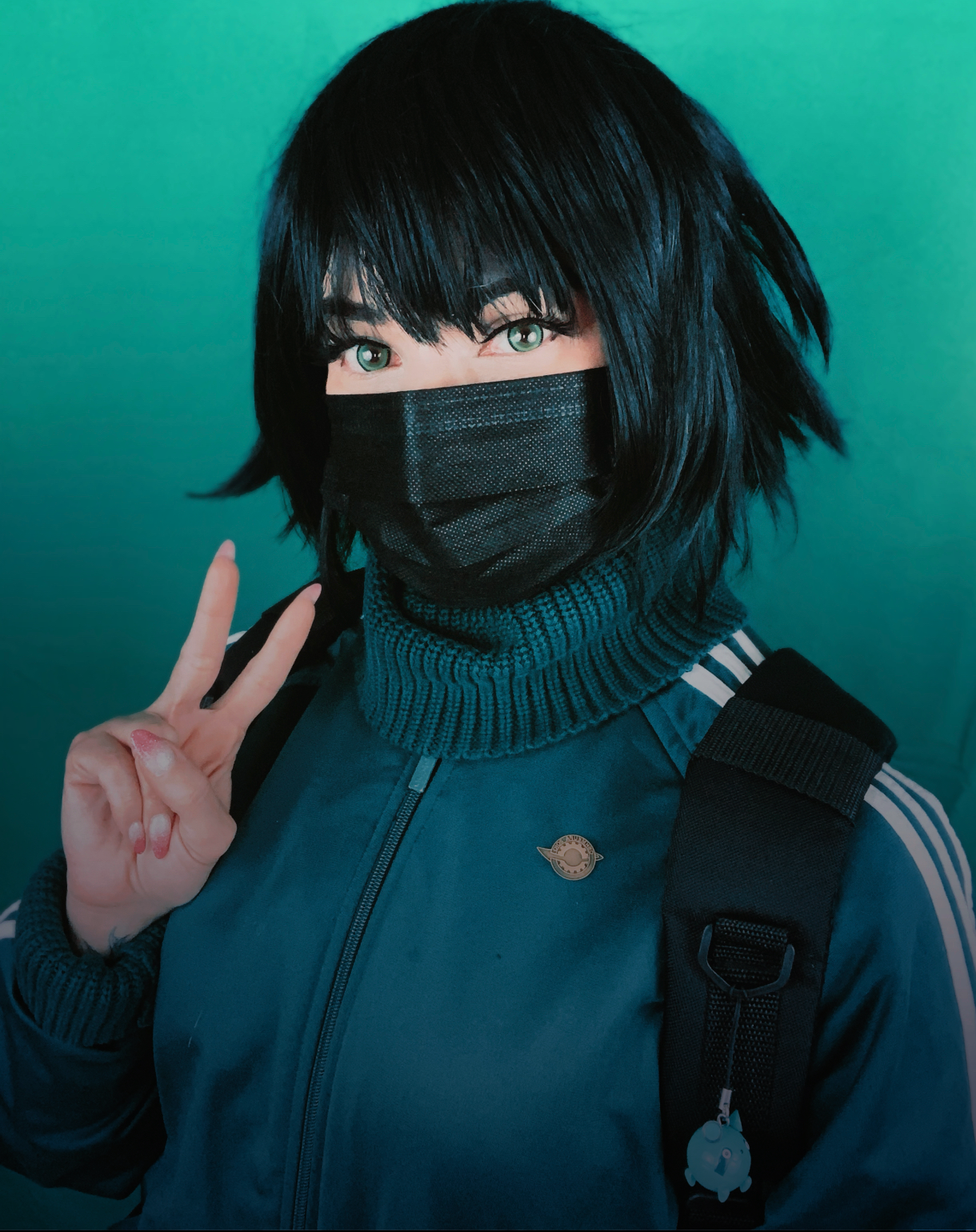 Steins;Gate Steins Gate Mayuri Shiina Black Cosplay Wig