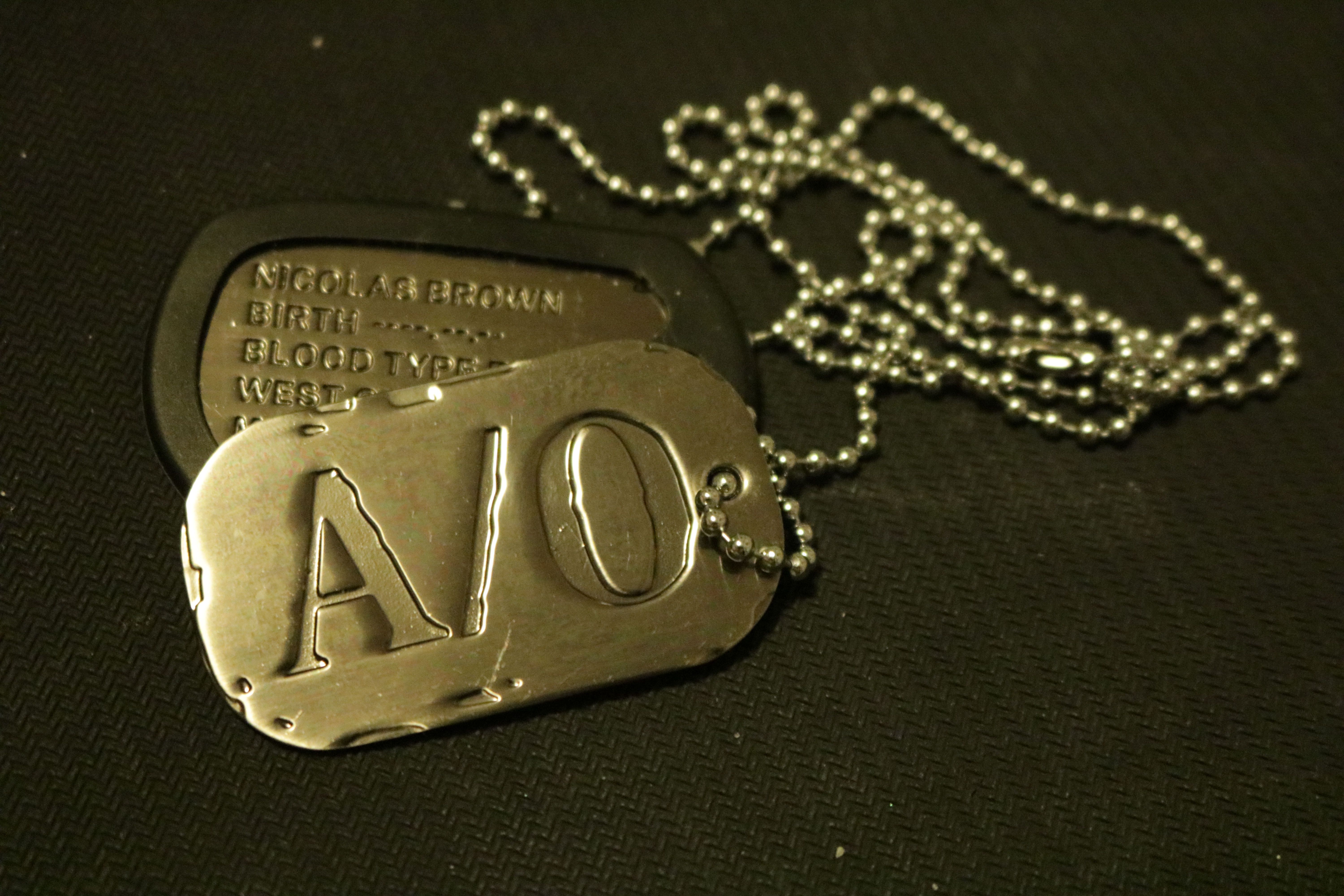 Gangsta Gyangusuta Nicolas Brown Nic Cosplay Necklace Cosplay Accessory Prop, image size:6000x4000