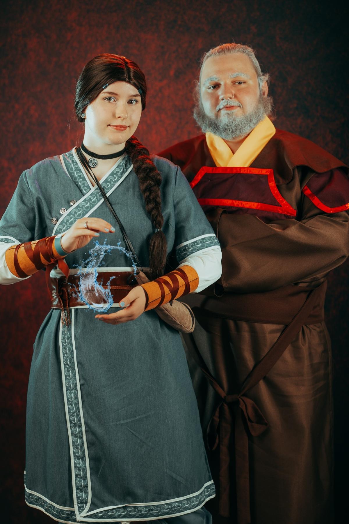 Avatar: The Last Airbender Iroh Cosplay Costume, image size:1200x1799