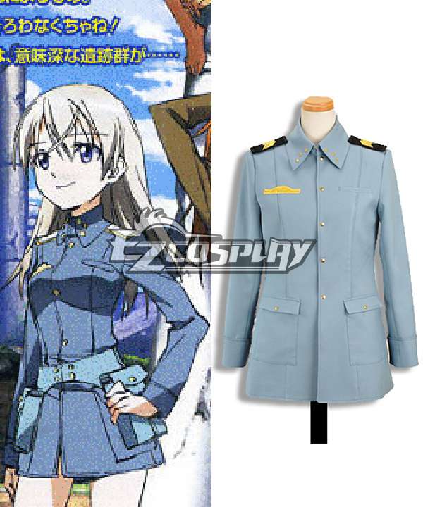 

STRIKE WITCHES Eila·Ilmatar·juutilainen Cosplay Coat