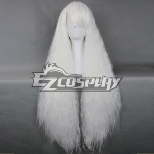 

Japan Harajuku Series White Curly Hair Cosplay Wig - RL027B