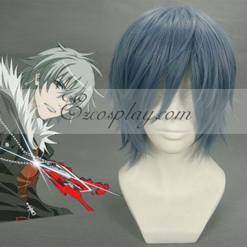 

Togainu no Chi Akira Bluish Grey Cosplay Wig-018B