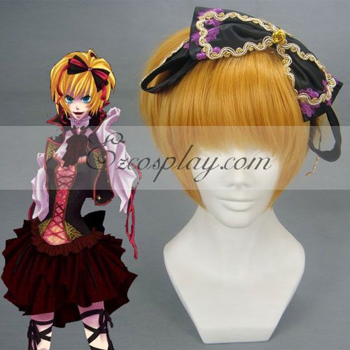 

Vocaloid Kagamine Rin / Len Yellow Cosplay Wig-024A