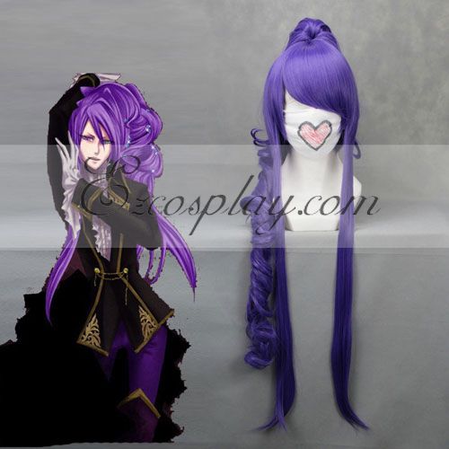 

Vocaloid Kamui Gothic Purple Cosplay Wave Wig-047A