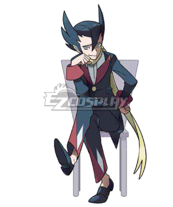 PM Sun and Moon Grimsley New Edition Cosplay Costume