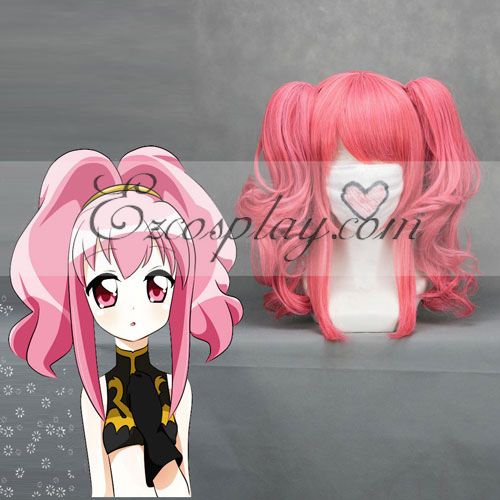 

Code Geass Anya Alstreim Pink Cosplay Wave Wig-075A