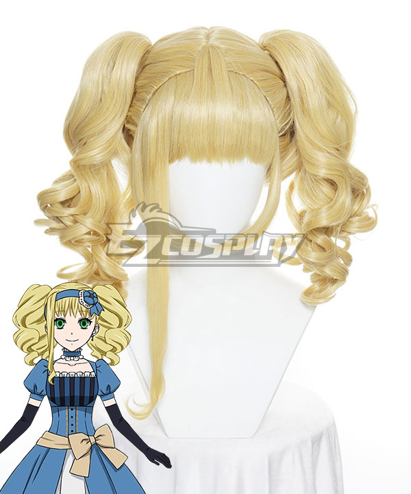 Black Butler Elizabeth Midford Gelbe Cosplay-Perücke - 057A