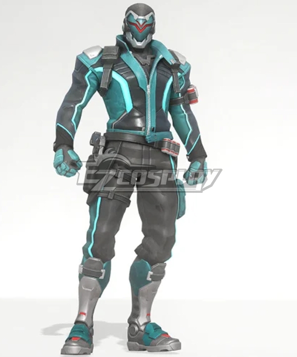 Overwatch OW Soldier 76 Venom Skin John Jack Morrison Cosplay Costume