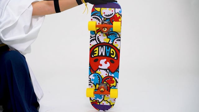 小物 m.sK8 SK8 the Infinity SK∞ Miya Skateboard Cosplay Weapon Prop