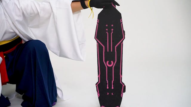 SK8 the Infinity SK∞ Cherry blossom Skateboard Cosplay Weapon Prop