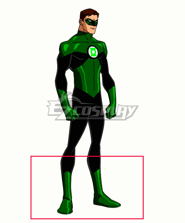 

DC Comics Green Lantern Hal Jordan Green Cosplay Boots