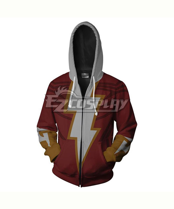 

DC Comics Shazam Billy Batson Coat Hoodie Cosplay Costume