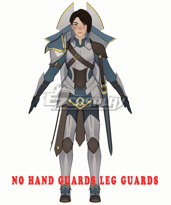 

The Dragon Prince General Amaya Cosplay Costume - No Hand guards Leg guards