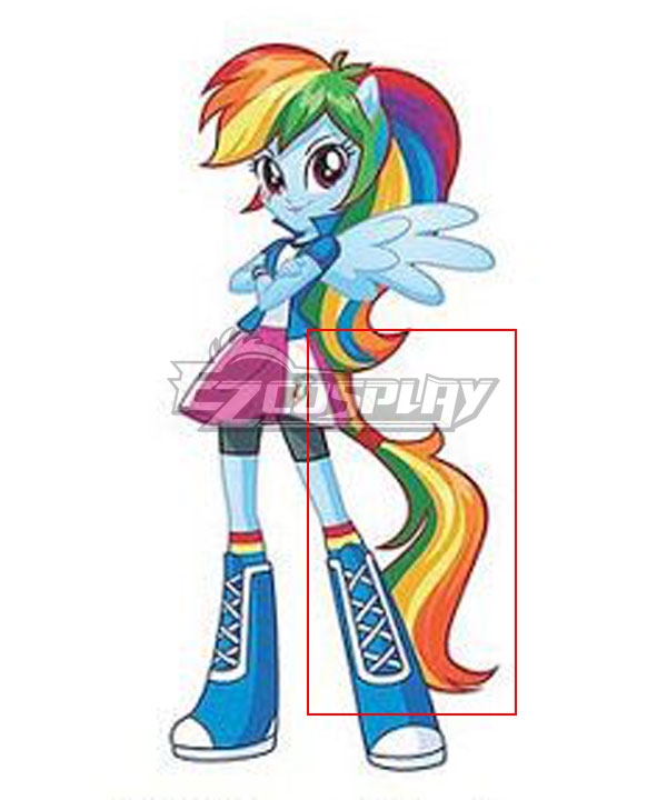 

My Little Pony Equestria Girls Rainbow Dash Tail Cosplay Accessory Prop