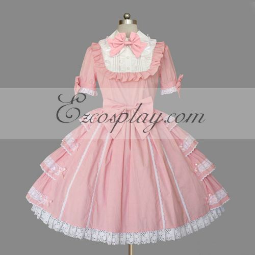 

Pink Gothic Lolita Dress -LTFS0131