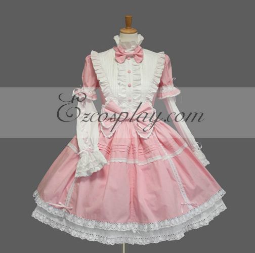 Pink Gothic Lolita Dress -LTFS0137