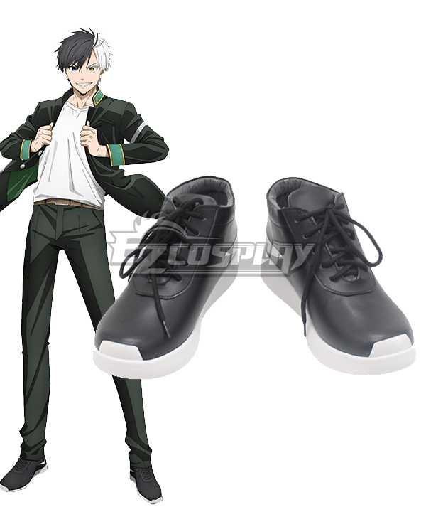 Wind Breaker Haruka Sakura Black Cosplay Shoes