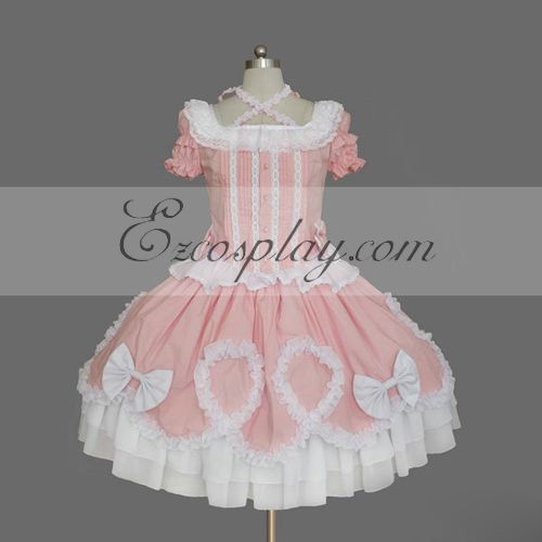 

Pink Gothic Lolita Dress -LTFS0149