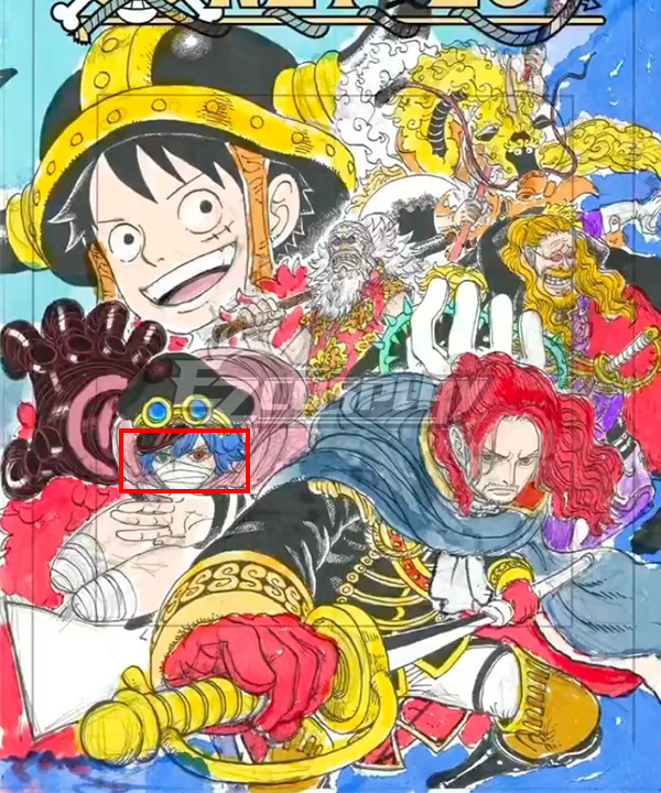 One Piece Gunko Cosplay Wig
