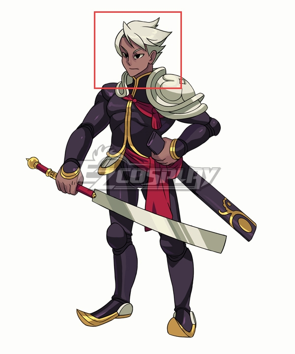 Indivisible Dhar Silver Cosplay Wig