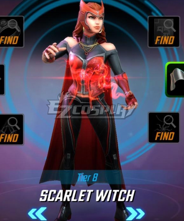 Marvel Scarlet Witch Cosplay Costume