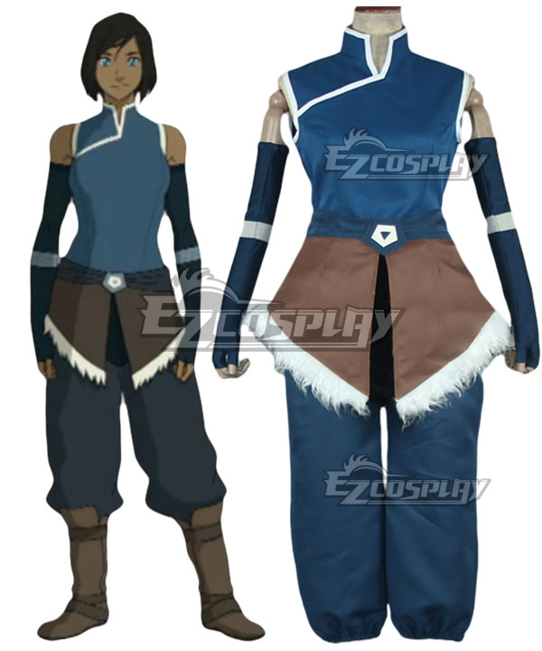 Avatar the legend of Korra Season 4 Korra Cosplay Costume