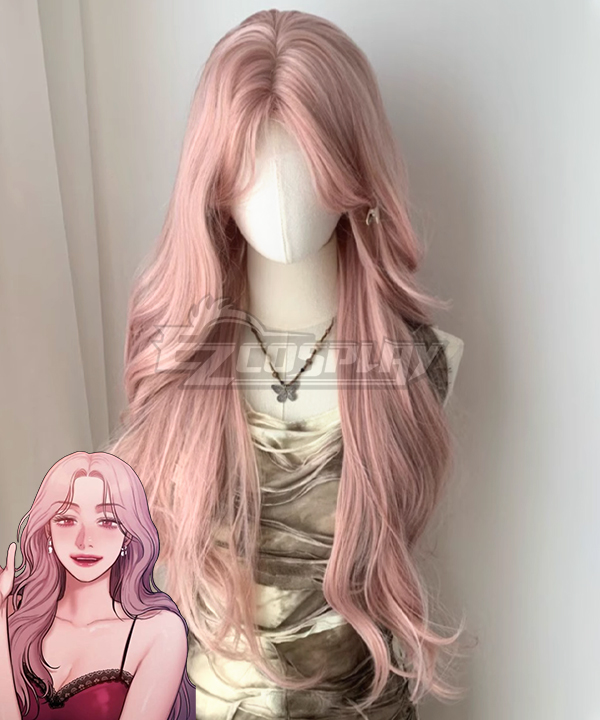 Bad thinking dairy Oh Hye-ra Pink Cosplay Wig