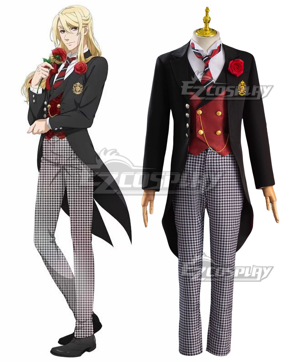 Black Butler: Public School Arc Edgar Redmond Premium Edition Cosplay Costume